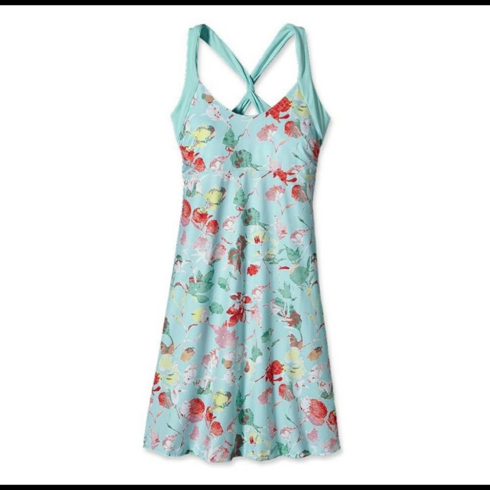 Medium Patagonia Morning Glory Twist Back Dress
